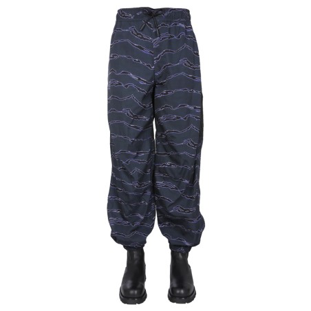 JOGGING PANTS WITH CAMOU PRINT