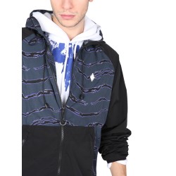 WINDBREAKER WITH "CROSS" PRINT