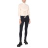T-SHIRT WITH CORSET BELT