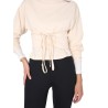T-SHIRT WITH CORSET BELT