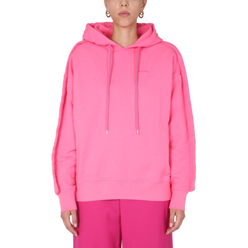 SWEATSHIRT WITH EMBROIDERED LOGO
