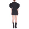 TAFFETA DRESS WITH LOOP