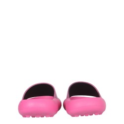 RUBBER SLIDE SANDALS