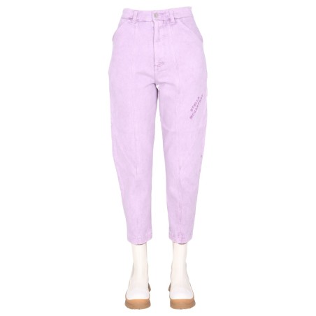 JEANS WITH EMBROIDERED LOGO