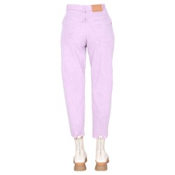 JEANS WITH EMBROIDERED LOGO