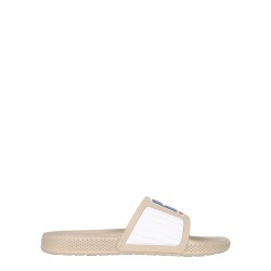 RUBBER SLIDE SANDALS