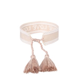 BRAIDED FABRIC BRACELET