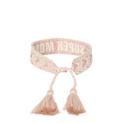 BRAIDED FABRIC BRACELET