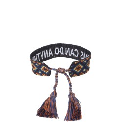BRAIDED FABRIC BRACELET