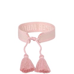 BRAIDED FABRIC BRACELET