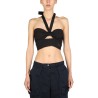 TOP WITH CROSSED STRAPS