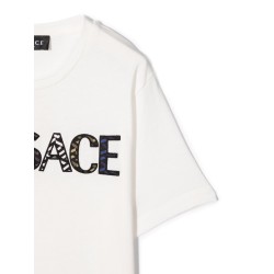 T-SHIRT JERSEY MONOGRAM + ST. VERSACE