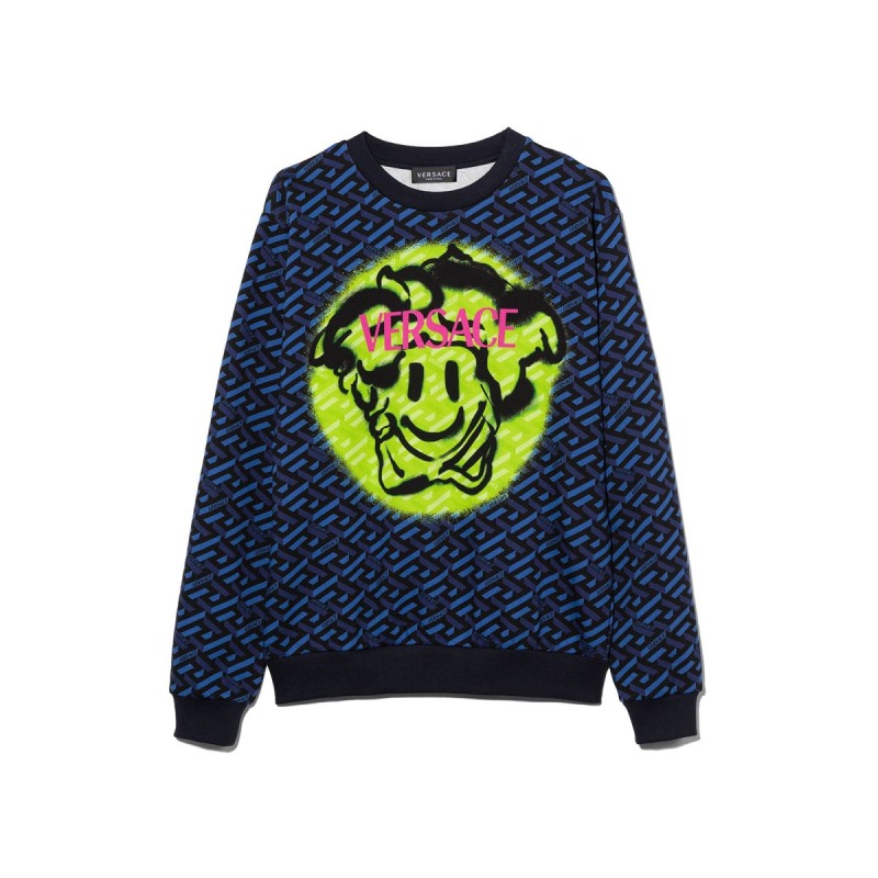 SWEATSHIRT MONOGRAM EMOJI MEDUSA