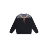 BLACK GRIZZLY WINGS CREWNECK