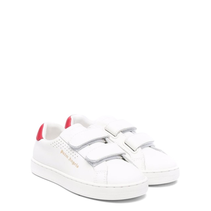 STRAP TENNIS SNEAKER CALF LEATHER