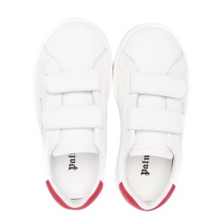 STRAP TENNIS SNEAKER CALF LEATHER