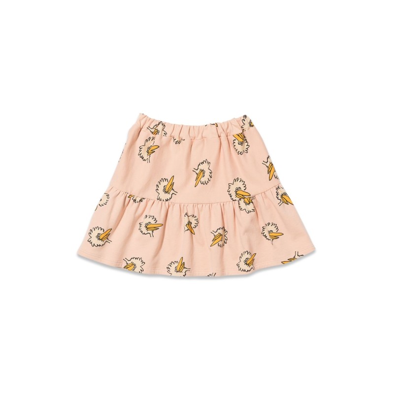 BIRDIE ALL OVER FLEECE SKIRT