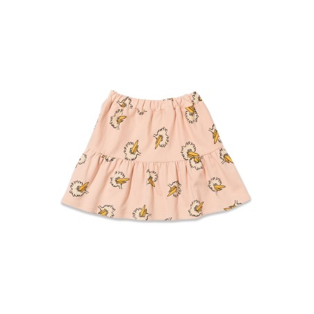 BIRDIE ALL OVER FLEECE SKIRT