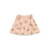 BIRDIE ALL OVER FLEECE SKIRT