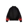 BLACK BOMBER RED FLAMES