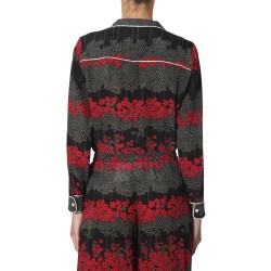SHIRT WITH DREAMING PEONY PRINT