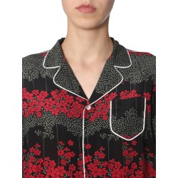 SHIRT WITH DREAMING PEONY PRINT