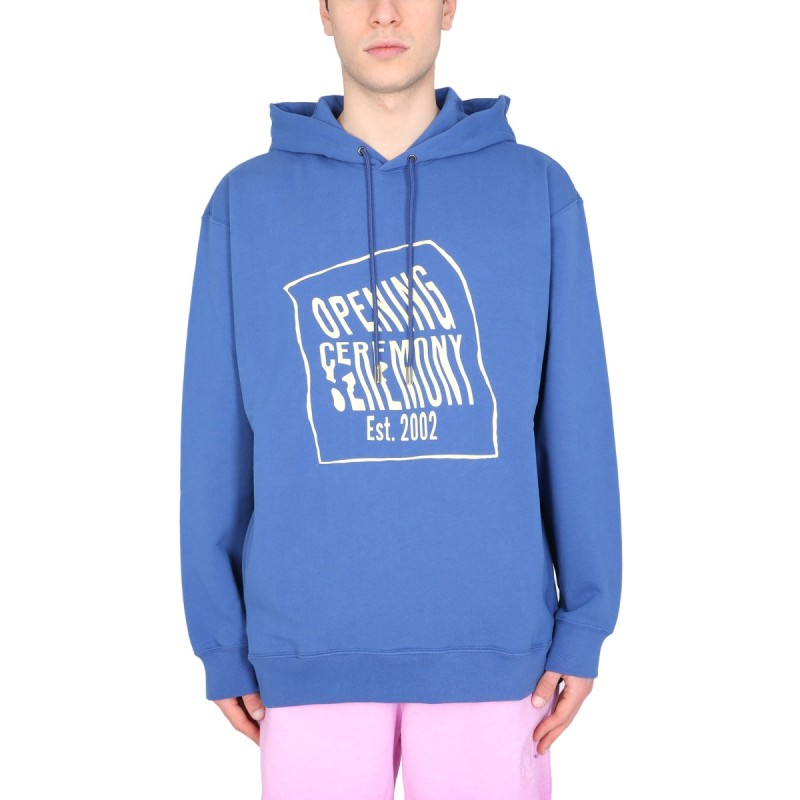 SWEATSHIRT WITH LOGO BOX