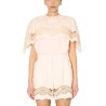 EMBROIDERED CAPE TOP