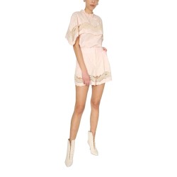 EMBROIDERED CAPE TOP