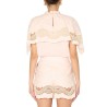 EMBROIDERED CAPE TOP
