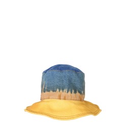 BUCKET HAT WITH TIE DYE PRINT