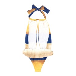ONE PIECE SWIMSUIT WITH TIE DYE PRINT