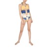 ONE PIECE SWIMSUIT WITH TIE DYE PRINT