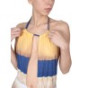 ONE PIECE SWIMSUIT WITH TIE DYE PRINT