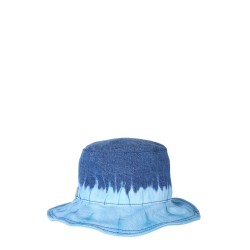 BUCKET HAT WITH TIE DYE PRINT