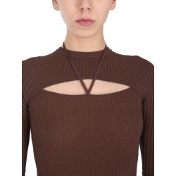 DRESS WITH CUT OUT DETAIL