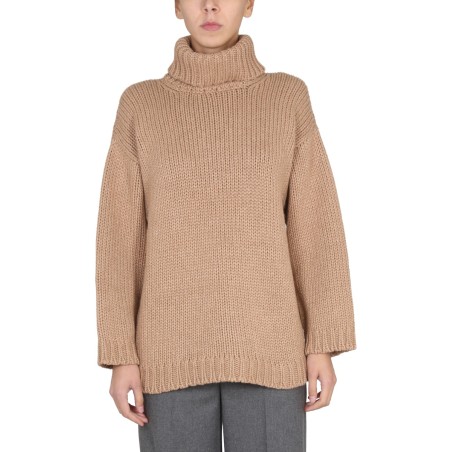 WOOL AND LUREX BLEND SWEATER