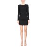 DRESS WITH DRAPE
