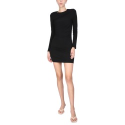 DRESS WITH DRAPE
