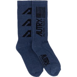 JAQUARD LOGO SOCK