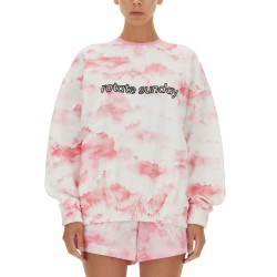 SWEATSHIRT WITH LOGO EMBROIDERY
