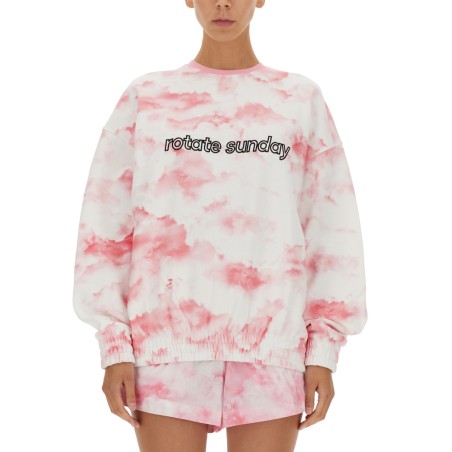 SWEATSHIRT WITH LOGO EMBROIDERY