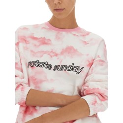 SWEATSHIRT WITH LOGO EMBROIDERY