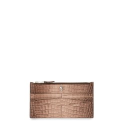 FLAT WALLET WITH ZIPPER