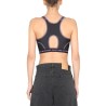 CROP TOP WITH LOGO BAND