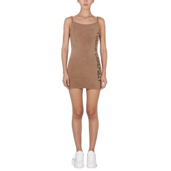 FUZZY DRESS WITH LOGO