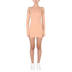 ASYMMETRIC MINI DRESS