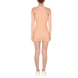 ASYMMETRIC MINI DRESS