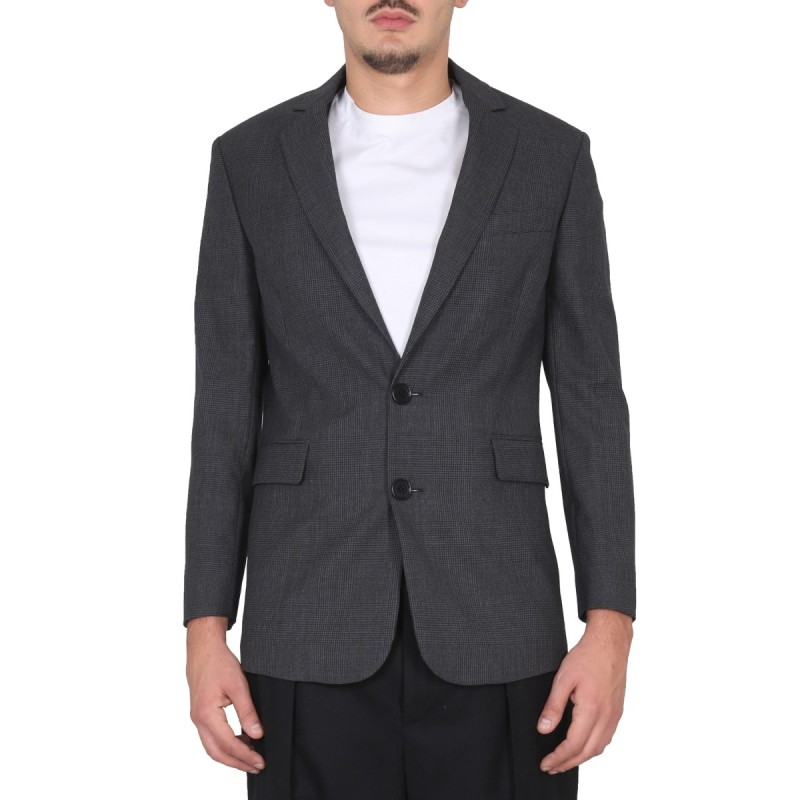 SINGLE-BREASTED VIRGIN WOOL JACKET