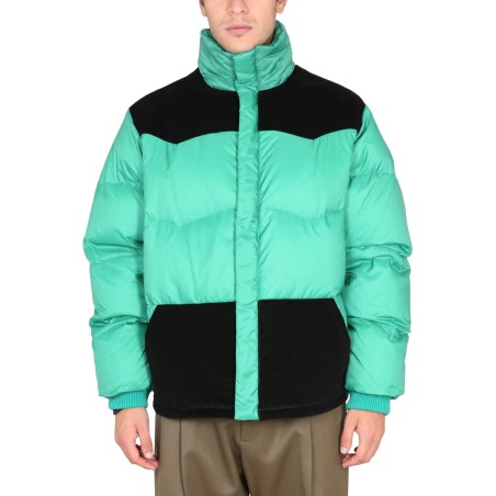 COLOR-BLOCK DOWN JACKET